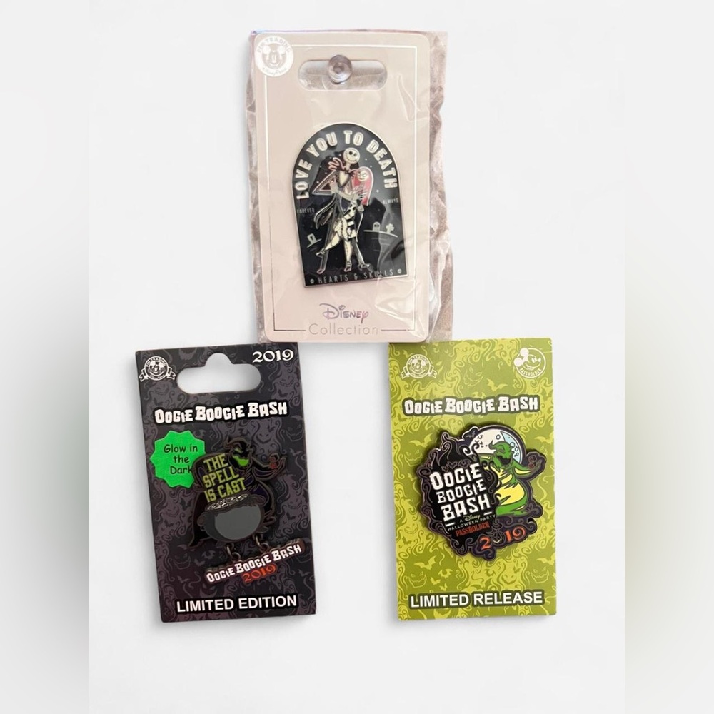 Disney Oogie Boogie Bash Limited Release Pins